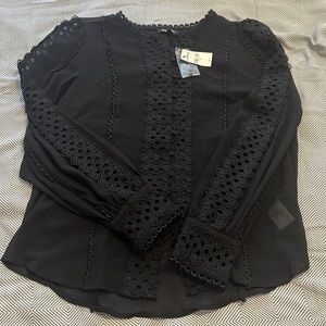 Express sheer blouse